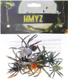 Plastikiniai vorai, 10 vnt. maišelyje