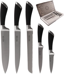 MOTION stainless steel kitchen knife set, 5 pcs