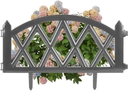 Garden decorative graphite fence 49 × 30 cm Vilde
