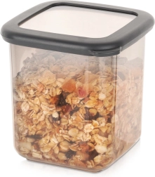 Plastic dry food container with lid 800 ml