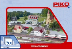 Piko Hobby kaimo pastatų rinkinys, 5 dalys