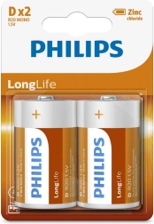 Philips Battery R20 1.5V