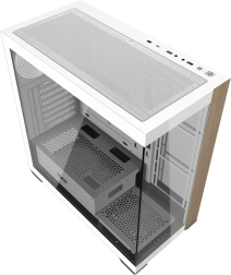 Darkflash DS900W Computer Case, white, without fans