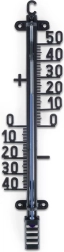 Lauko ir vidaus termometras ProGarden 25 cm – juodas