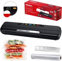 Maisto vakuumavimo aparatas 110 W su priedais, juodas