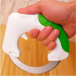 Daugiafunkcis apvalus peilis picai, mėsai ir daržovėms