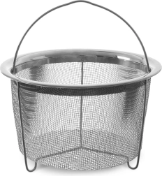 Nerūdijančio plieno krepšelis bulvytėms kepti 21,5 × 13 cm