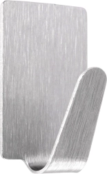 Self-adhesive stainless steel hook 1.5 × 2.5 cm