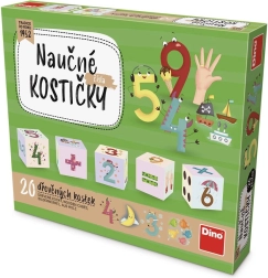 Dino Wooden Number Blocks – 20 pcs