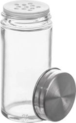 Stiklinis prieskonių indelis su sieteliu, 100 ml