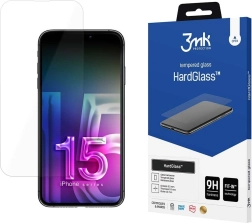 Grūdintas stiklas HardGlass, skirtas iPhone 15 6,1" 9H