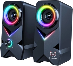 Gaming Speakers Onikuma with RGB Backlighting
