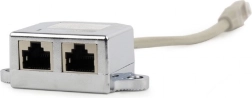 LAN adapteris RJ45 į 2× RJ45 FTP skirstytuvas