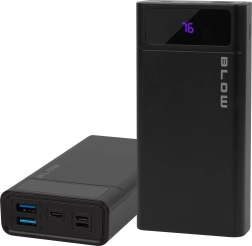Portable power bank 20000 mAh with fast charging QC 3.0 and PD 22.5 W