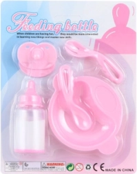 Lėlyčių priedai su lėkštute