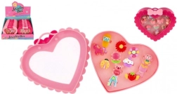 Reguliuojamų plastikinių žiedelių rinkinys – įvairūs motyvai