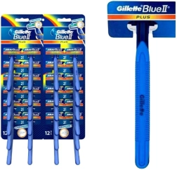 Gillette Blue II Plus vienkartinis skutimosi peiliukas