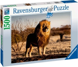 Ravensburger dėlionė Liūtas – žvėrių karalius, 1500 detalių