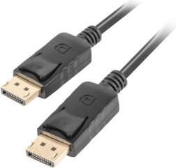 DisplayPort kabelis 1,8 m (DP–DP), 4K, juodas
