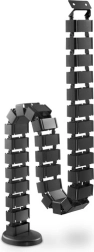 Elastic Cable Organizer 1.3m Black