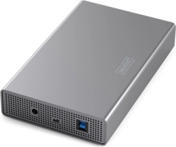 Aliuminis išorinis korpusas 3,5" SATA SSD/HDD diskams su USB 3.0, talpa iki 16 TB