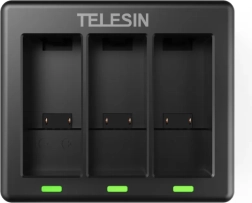 Trijų lizdų įkroviklis GoPro Hero 12/11/10/9