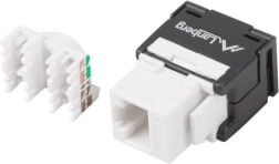 Modular keystone RJ45 wall outlets cat.6