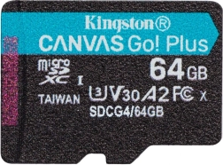 Memory card microSD 64GB Canvas Go! Plus 200MB/s