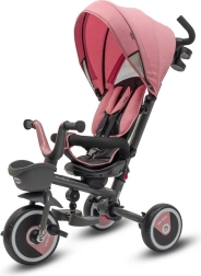 Vaikiškas triratis Baby Mix 5in1 Relax 365° rožinis