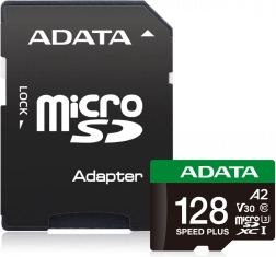 MicroSD card Speed Plus 128GB UHS1 U3 V30 A2 180/160 MB/s