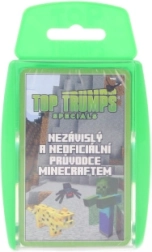 Kortų žaidimas Top Trumps Minecraft