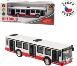 Metalinis autobusas su atbulinės eigos pavara ir atidaromomis durimis