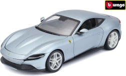 Modelis Ferrari Roma mastelis 1:24 pilkas