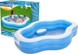 Pripučiamas šeimos baseinas su langeliu ir sėdynėmis BESTWAY 270 × 198 × 51 cm