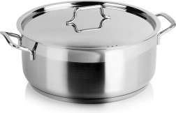 Stainless steel pot with lid Anett 28 cm, 7 l