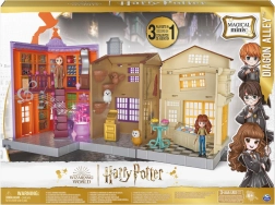 Harry Potter Įstrižainės alėja – žaidimų rinkinys su figūrėlėmis ir parduotuvėmis