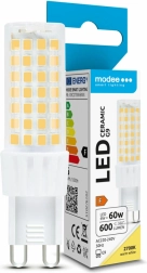LED lemputė G9 6W šilta balta MODEE LIGHTING Ceramic