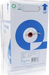 Ekranuotas tinklo kabelis FTP Cat 5e, AWG24, 305 m, pilkas