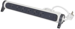 Protective Extension Cable 6x2PZ 1.5m White-Black
