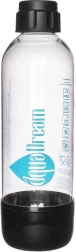 Vandens butelis gazuotuvo AQUADREAM aparatui 1,1 l, juodas