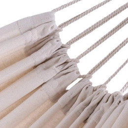 Sodo kabamas hamakas iš tvirtos tekstilės 200 × 80 cm su dirželiais ir krepšiu