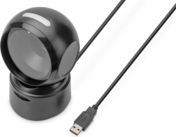 Stalinė USB 1D/2D brūkšninių kodų skaitytuvė su QR palaikymu