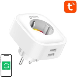Išmanusis WiFi lizdas Gosund SP112 su 2xUSB, 16A, Tuya