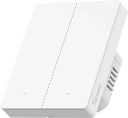 Sonoff ZBM5 išmanusis lietimui jautrus sieninis Zigbee jungiklis, 2 kanalų, 80 W