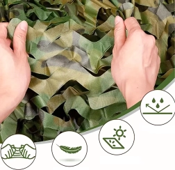 Maskavimo tinklas moro 3 × 6 m – šešėliavimo ir apsauginė danga sodui ir laukui