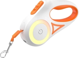 Automatinis pavadėlis 3 m Rojeco oranžinis