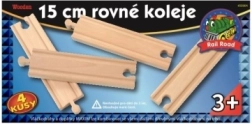 Maxim tiesios bėgiai 15 cm – 4 vnt.