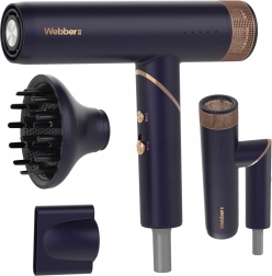 Plaukų džiovintuvas su jonizacija ir reguliavimu STELLA WEBBER 2000 W