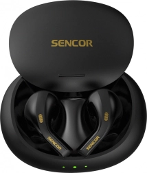 Belaidės į ausis įstatomos ausinės SENCOR SEP 560BT BK su Bluetooth 5.3