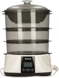 Steam Cooker with LCD Display and Infuser